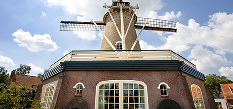 Windmill in Kaatsheuvel near Het Genieten