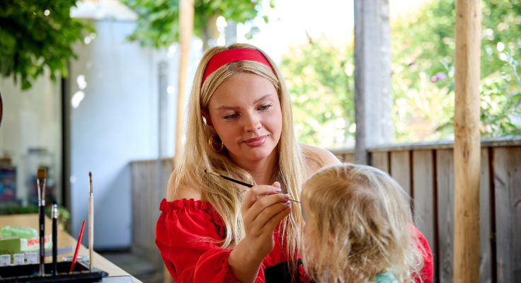 kids at Kaatsheuvel campsite
